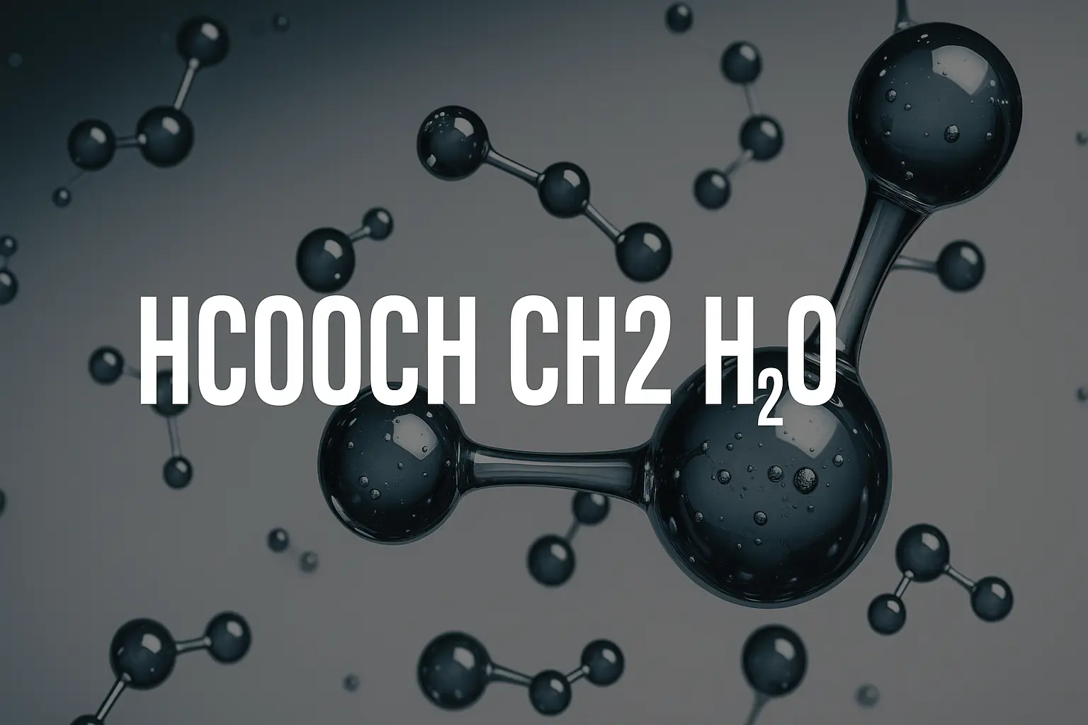 what is hcooch ch2 h2o