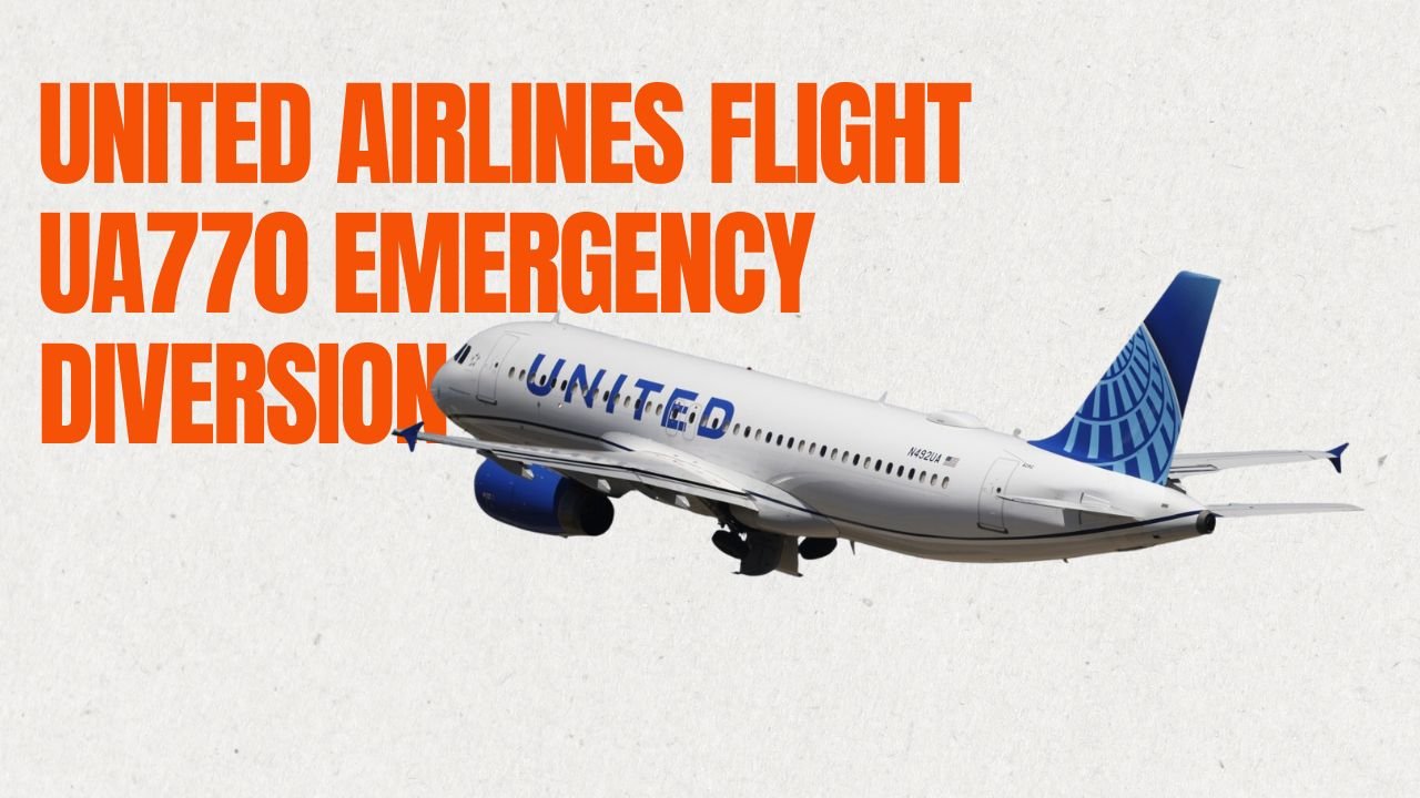 United Airlines Flight ua770 Emergency Diversion
